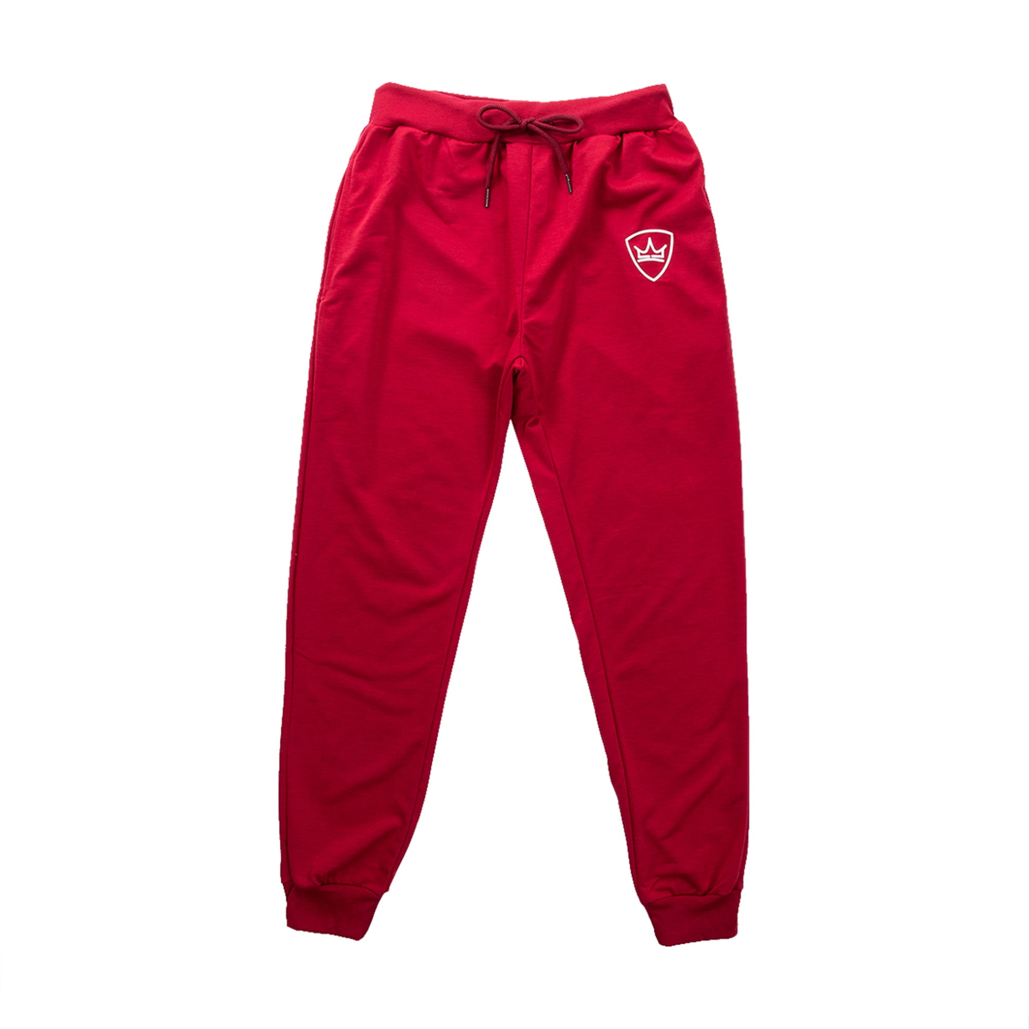 red jogging bottoms mens