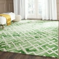 thumbnail image 3 of SAFAVIEH Dip Dye Seanna Distressed Area Rug, Green/Ivory, 5' x 8', 3 of 3