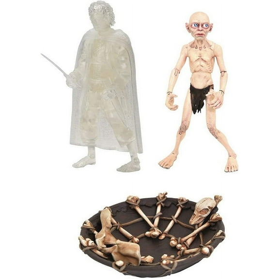 Lord Of The Rings Deluxe 4 Inch Action Figure Box Set SDCC - Frodo & Gollum
