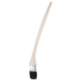 thumbnail image 1 of Unique Bargains 17' Length 2' Width Bristle with Long Wood Handle Black Bent Radiator Paint Brush, 1 of 5