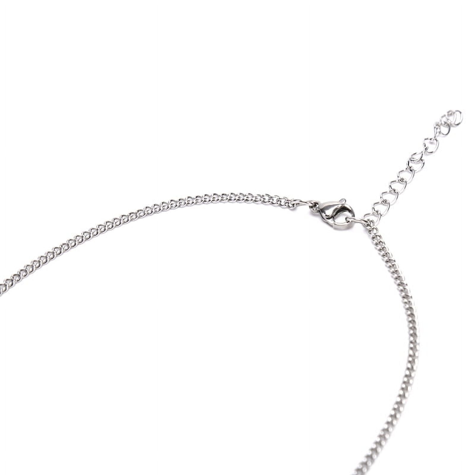  Nanafast Chain Lock Necklace Stainless Steel Statement Long Padlock  Pendant Necklace for Women Girls Silver 18 Inches : Clothing, Shoes &  Jewelry