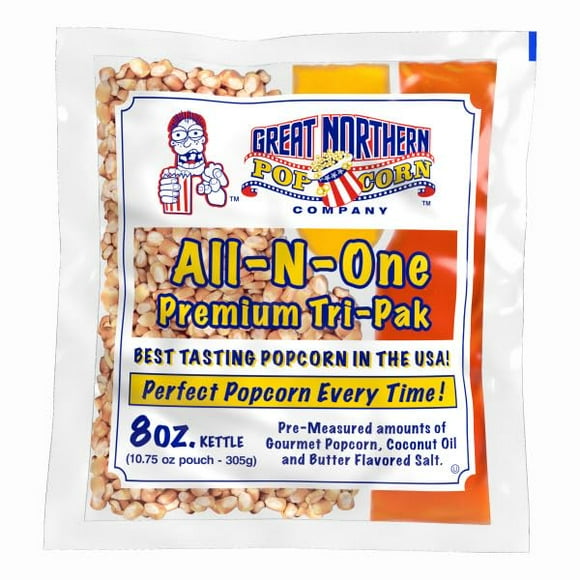 Popcorn Great Northern Popcorn, todo en uno, 10.75 oz, 24 cajas