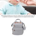 thumbnail image 4 of Diaper Bag Foldable Multifunctional Baby Diaper Backpack with USB Charging Port for Travel, 4 of 7