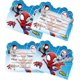 thumbnail image 1 of 2025 Latest Model 50PCS Spidey and His Amazing Friends Birthday Party Invitations card,Spi, 1 of 5