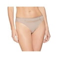 thumbnail image 3 of Calvin Klein Women’s Invisibles Mesh-Trim Thong Pantys, Josephine, Small, 3 of 4