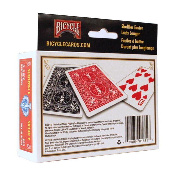 Bicycle Olympic Playing Cards 4個セット Bicycle 4-Pack Playing Cards - Walmart.ca