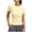 Yellow, variant on ZUKMRJPC Women Workout Shirts Short Sleeve Crewneck Athletic Compression Tops Stretchy Slim Fitted Gym Baselayer Yoga Running T-Shirts