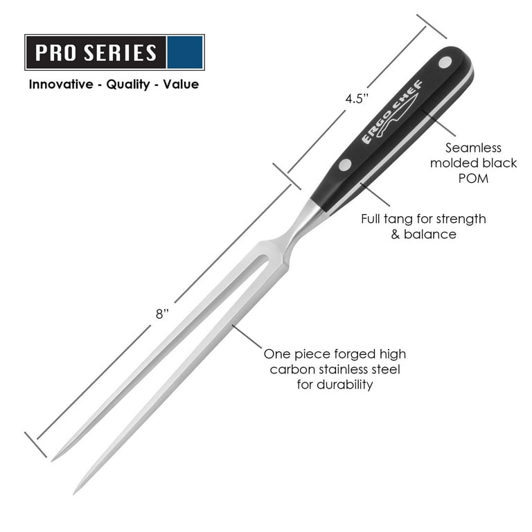 8 in. High Carbon Steel Full Tang Carving Fork 8 in. High Carbon Steel Full Tang Carving Fork