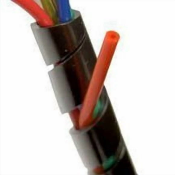 1/2" UV Black Spiral Bundling Wrap-Around Sleeving - (25 ft. spool)