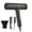 Black, variant on Fareti Hair Dryer, High-Speed Ionic BlowDryer, Powerful Motor for Fast Drying and Straight & Wavy Hair, Low Noise, Lightweight, Professional Hairdryer for Home Salon