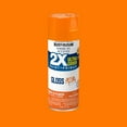 thumbnail image 3 of (2 pack) Real Orange, Rust-Oleum American Accents 2X Ultra Cover Gloss Spray Paint-327873, 12 oz, 3 of 11