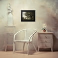 thumbnail image 4 of Corot, Jean-Baptiste-Camille 14x11 Black Modern Framed Museum Art Print Titled - Souvenir of Mortefontaine, 4 of 5