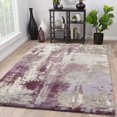 thumbnail image 5 of Jaipur Living Matcha Handmade Abstract Gray Purple Area Rug 2'X3', 5 of 5