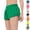 Green, variant on Running Shorts for Women,Quick Dry Athletic Sports Shorts Lightweight Active Workout Gym Shorts with Zip Pocket (Green/L)