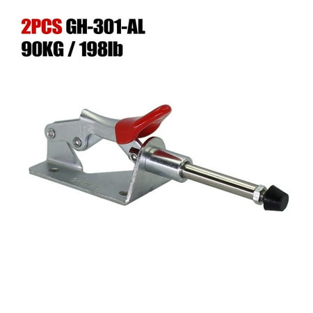 

90Kg 198Lb Antislip Vertical Toggle Clamp Gh-301-Al Covered Handle For Hand Tool