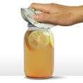 thumbnail image 3 of Patriotic Bald Eagle Diamond American USA Flag Round Rubber Non-Slip Jar Gripper Lid Opener, 3 of 5