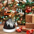 thumbnail image 6 of Salouo American Bald Eagle for Adult Christmas Hat Xmas Holiday Hat Santa Hat for Women & Men Festive Headwear Accessories Fit for Christmas/ New Year/Holiday/Party,1PC, 6 of 6