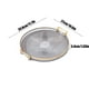 thumbnail image 3 of Uuiauoio Round Serving Tray, Elegant Round Tray with Gold Handle, Fruits Desserts Snacks Display Food Serving Tray, Decorative Platter for Vanity Bathroom Coffee Table, 3 of 6