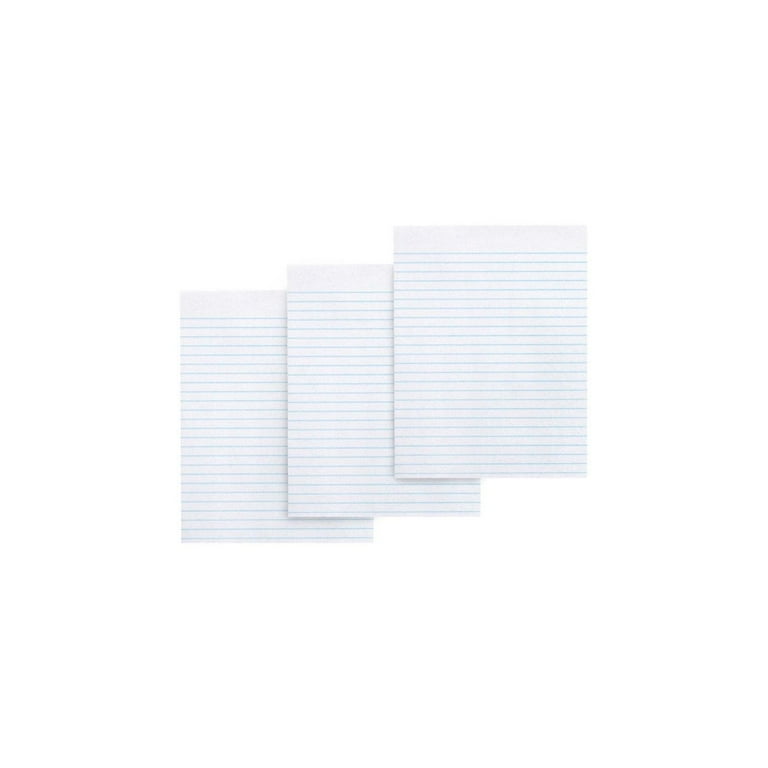 School Smart Cursive Ruled Notebook Paper - 8 X 10.5 Inch, 500 Sheets, 5-Hole Punched With Margin