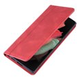 thumbnail image 4 of Wallet Case for Samsung Galaxy S23 Ultra Premium PU Leather Flip Folio Cover, Card Slots Holder Magnetic Closure Soft TPU Shockproof Anti-Scratches Case for Samsung Galaxy S23 Ultra,Red, 4 of 7