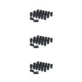 thumbnail image 3 of Transemion Convenient To Clothespins Clothes Non-slip Pants Hangers Clips For Fashionable black 3Set, 3 of 6