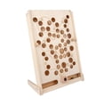 thumbnail image 2 of Máquina de juego de pinball de madera: equilibrio, coordinación mano-ojo, 2 of 4
