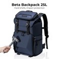 thumbnail image 2 of K&F Concept Camera Backpack Bag with Laptop Compartment for DSLR/SLR Mirrorless,25L Camera Case for Camera/Lens/Tripod Parts-Blue, 2 of 8