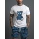 thumbnail image 4 of Conjunto de 2 piezas con estampado de osos para hombre, chándal, camisetas, conjunto deportivo para hombre, ropa informal de verano, camiseta Y2K, camiseta, pantalones cortos para hombre, 4 of 4