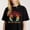 Black-2, variant on Marble styled Text Graphic for Adults Funny Slogan Casual Tee print T Shirt