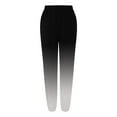 thumbnail image 5 of KAUOD Teen Kids Fleece Sweatpants Cute Gradient Color Wide Leg Baggy Joggers Pants Boys Girls Ribbed Cuffs Loose Sport Pants, 5 of 5