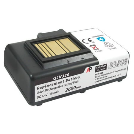 Zebra Replacement Batteries - Zebra QLn320 (HC), QLn220 (HC), ZQ520, and ZQ510 Printers: Replacement Battery. 2600 mAh