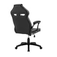 thumbnail image 4 of Aspect Adjustable Racing Gaming Chair in Black Faux Leather and Mesh with Lumbar Support Pillow, 4 of 7