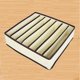 thumbnail image 4 of Caja de almacenamiento para ropa interior, calcetines, corbatas, calzoncillos, pendientes, collares, dormitorio 7 cuadrícula, 4 of 6