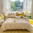 thumbnail image 2 of Pastel Brown Lime Green Googly Eyes Bedding Sets, 2 of 10