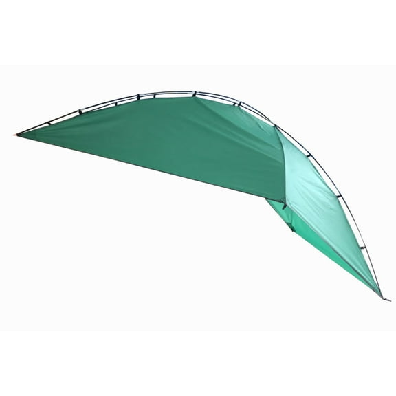 Kamp-Rite Outdoor Shade Camping Awning for SUV Sport Vehicle & Carry Bag, Jolly Green