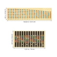 thumbnail image 2 of USHOBE 2Ud Marcadores De Para Guitarra Bass Y Acústica Con Material Duradero Multicolor, 2 of 6