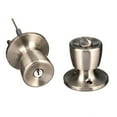 thumbnail image 4 of Master LockKeyed Entry Satin Nickel Tulip Doorknob, 4 of 6