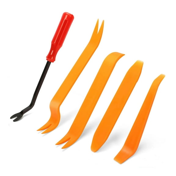 Auto Trim Removal Tool Kit 5 Piece Set for Dash Door Panel Clip Scratch-Resist Remover