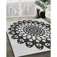 thumbnail image 3 of Ahgly Company Machine Washable Indoor Rectangle Transitional Platinum Gray Area Rugs, 2' x 4', 3 of 7