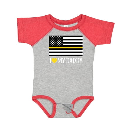 

Inktastic Dispatcher Dad Emergency Services Boys or Girls Baby Bodysuit