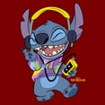 thumbnail image 2 of Womens Lilo & Stitch Cool Headphones Stitch T Shirt, 2 of 4