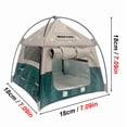 thumbnail image 3 of 1PC Breathable Mesh Small Pet Tent Hamster Hideout Foldable Parrot Cage Nest Sugar Glider Sleeping Beds Guinea Pig Cozy Habitats, 3 of 8