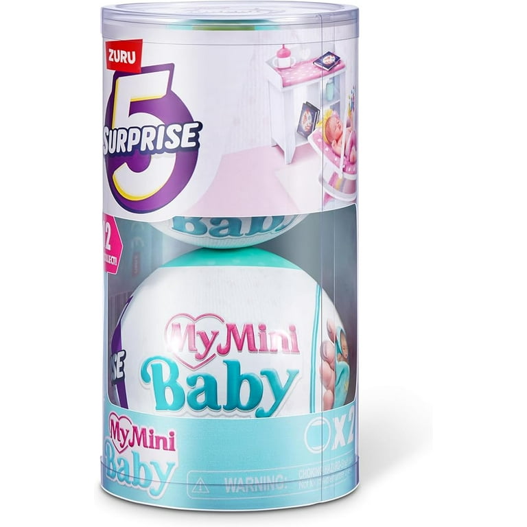 Zuru 5 Surprise  Mini Baby  マイミニベイビー4個 5 Surprise My Mini Baby Series 1 for Toddlers, Ages 4 and Up