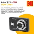 thumbnail image 4 of KODAK PIXPRO FZ55 (Black) 16MP Digital Point & Shoot Camera, 5X Optical Zoom, 28mm Wide Angle, 1080P Full HD Video, Bundle with 32GB SD Card, Protective Case, and Hi-Speed Card Reader, 4 of 7