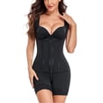 thumbnail image 4 of QSAWXQZ Women's Waist Trainer Vest Shapewear Zipper Front Tummy Control Butt Lifting Fajas with Wide Straps for Postpartum Recovery XL, 4 of 9