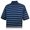 Navy/Reflex Blue, variant on Monterey Club Men's Pima Cotton Jacquard Golf Polo Shirt #1448