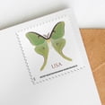 thumbnail image 3 of Luna Moth USPS 2 Ounce Postage Stamp 2 Sheets of 20 US First Class Forever Non-Machineable Butterfly Wedding Celebrate Anniversary Flowers Party (40 Stamps), 3 of 3