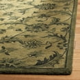 thumbnail image 4 of SAFAVIEH Antiquity May Floral Wool Area Rug, Olive/Green, 6' x 6' Square, 4 of 12