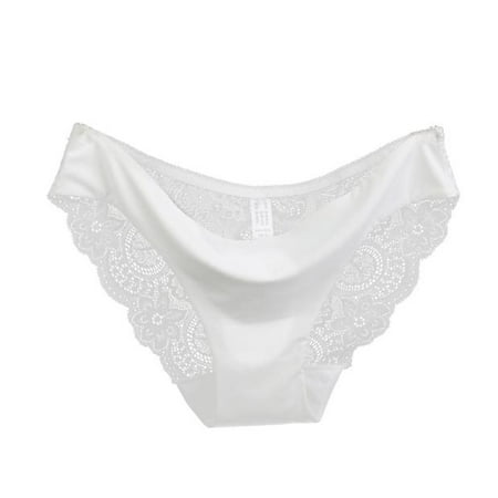 

Medcursor Women lace Panties Seamless Cotton Panty Hollow briefs Underwear