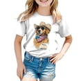 thumbnail image 5 of Quealent 250 Years USA Shirt for Kids 1776 American Flag Graphic Shirt Boys Girls Patriotic Short Sleeve 4th of July Tee Top 4-13Y (White, 3-4 Years), 5 of 5